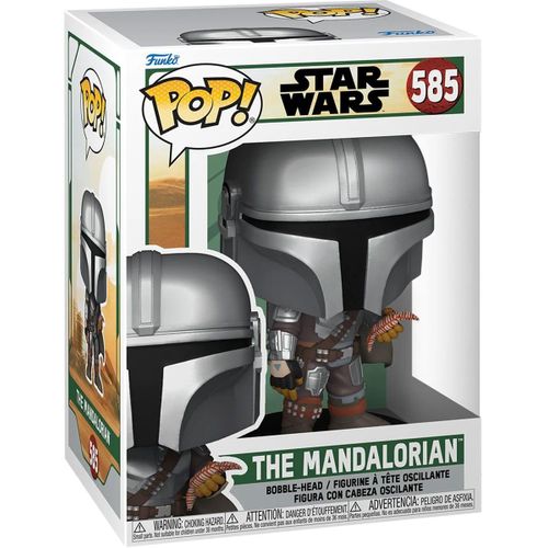 Star Wars The Book Of Boba Fett - Figurine Pop! Mando W/Pouch 9 Cm