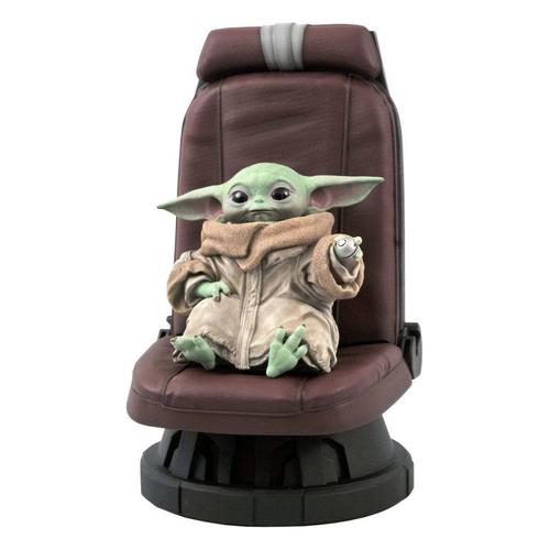 Star Wars The Mandalorian Statuette Premier Collection 1/2 The Child In Chair 30 Cm - Gentle Giant Gentaug202092