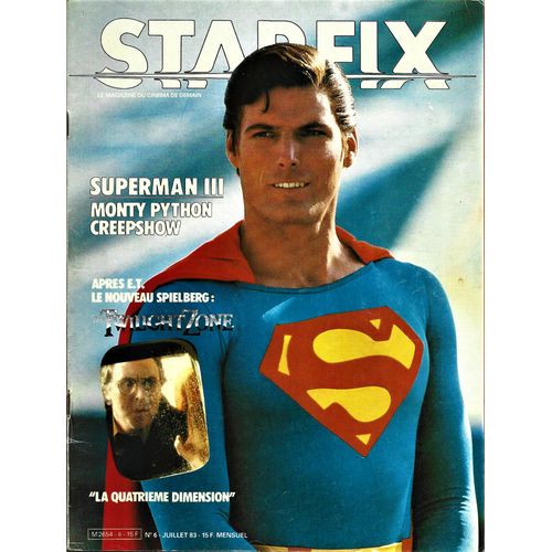Starfix 006 N 6 * 1983 * Superman Iii Monty Python Creepshow Twilight Zone La Quatrme Dimension