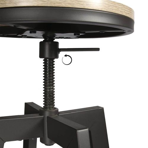 Ensemble Table Mange-Debout Et 2 Tabourets Rglables - Stark