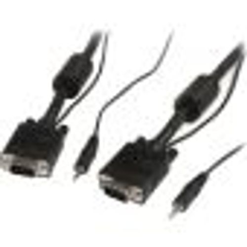 StarTech.com 10m Coax High Resolution Monitor VGA Video Cable with Aud