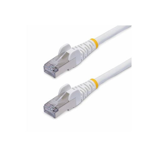 StarTech.com Cble Ethernet CAT8 Blanc de 10m, Snagless, 25G/40G, S/FTP - Cordon de raccordement