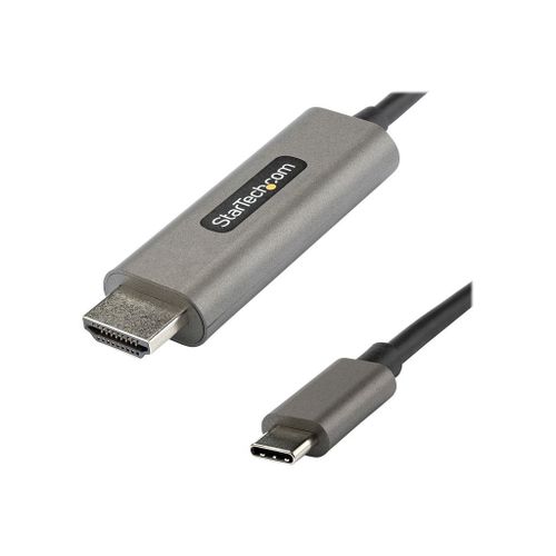 StarTech.com Cble Adaptateur Graphique USB-C vers HDMI 4K 60Hz HDR10 4m - Ultra HD USB Type-C vers HDMI 4K 2.0b