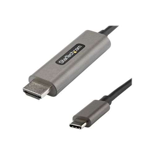 StarTech.com Cble Adaptateur Graphique USB-C vers HDMI 4K 60Hz HDR10 5m - Ultra HD USB Type-C vers HDMI 4K 2.0b