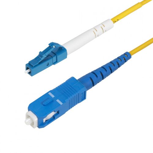 StarTech.com Cble Fibre Optique de 1m Monomode LC  SC (UPC) OS2, LSZH - Cordon de raccordement