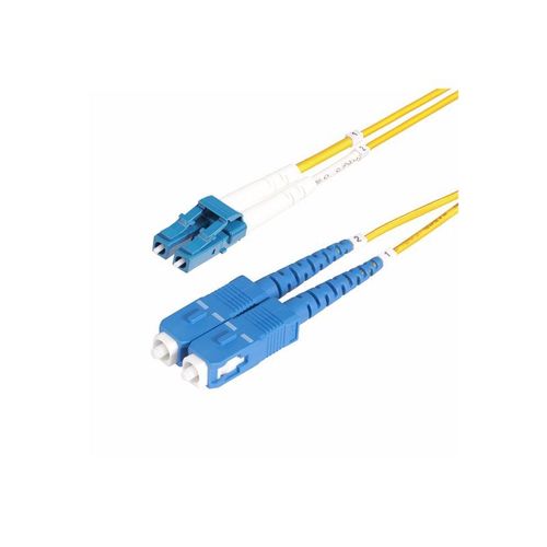 StarTech.com Cble Fibre Optique de 20m Monomode LC  SC(UPC) OS2, LSZH - Cordon de raccordement
