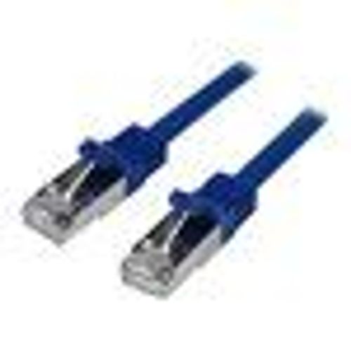 StarTech.com Cble rseau Cat6 blind SFTP sans crochet - 2 m Bleu