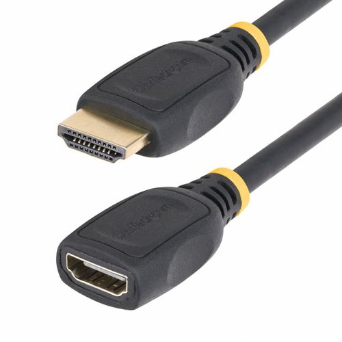 StarTech.com Cble d'Extension HDMI 2.0 de 1 m, Cble HDMI, 4K60Hz, M/F - High Speed