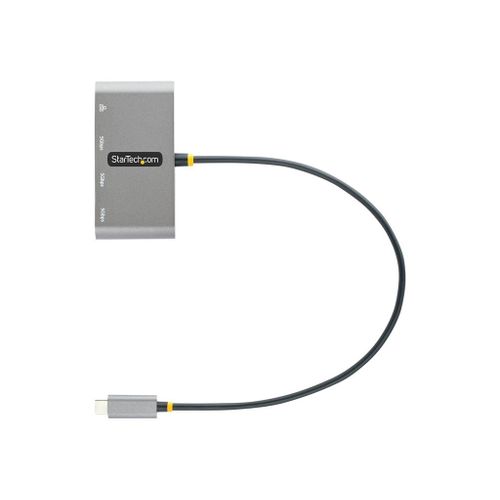 StarTech.com Hub USB-C  3 ports avec Ethernet - 3x USB-A