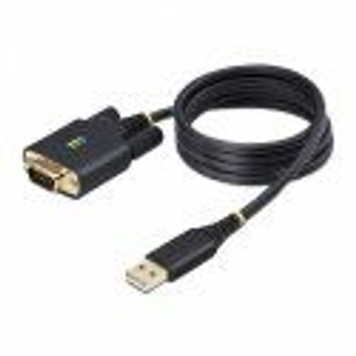 StarTech.com Cble USB-Srie de 1m, Rtention COM, USB-A/DB9 RS232, FTDI - Cble USB / srie