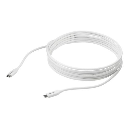 StarTech.com Cble USB-C vers USB-C avec Power Delivery 5A de 4 m - Cordon USB 2.0 Type-C certifi USB-IF