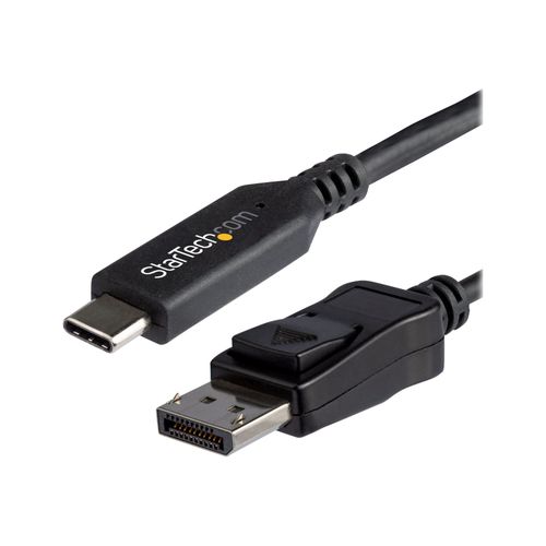 StarTech.com Cble adaptateur USB-C vers DisplayPort de 1,8 m - 8K  30 Hz