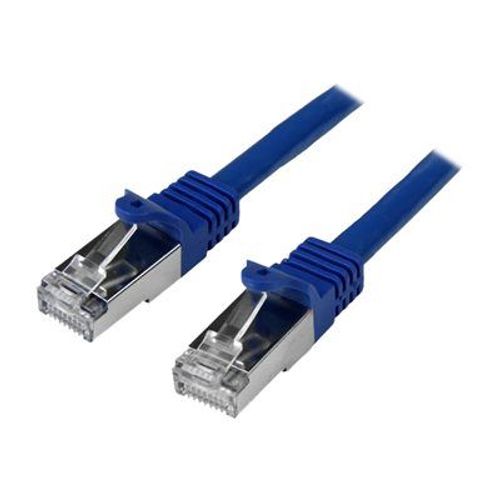 StarTech.com Cble rseau Cat6 blind SFTP sans crochet - 5 m Bleu