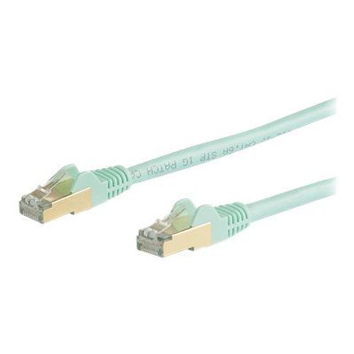 StarTech.com Cable reseau Ethernet RJ45 Cat6 de 5 m - Cordon de brassage blinde Cat 6 STP sans crochet