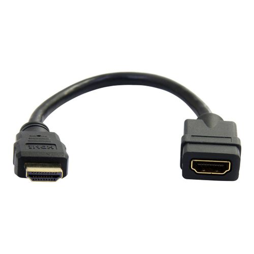StarTech.com Cable de protection pour port HDMI Ultra HD 4k x 2k - M/F (HDMIEXTAA6IN)