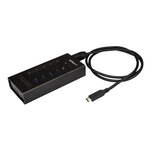 StarTech.com Hub USB-C  7 ports en mtal - Concentrateur USB Type-C vers 5x USB A et 2x USB-C