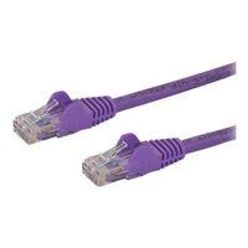 StarTech.com Cble rseau Cat6 UTP sans crochet - 7 m Violet