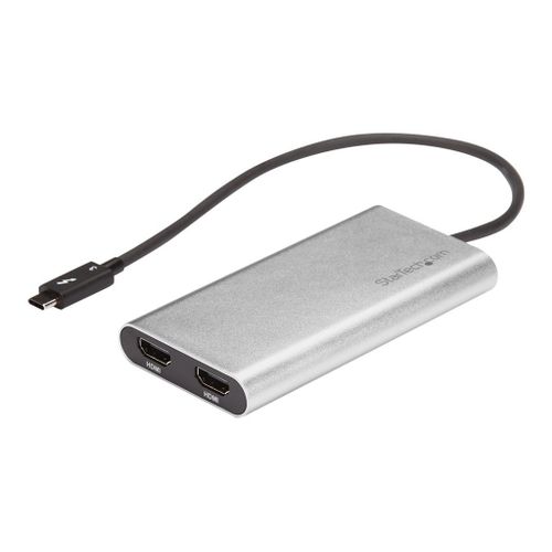 StarTech.com Adaptateur Thunderbolt 3 vers double HDMI - Compatible Windows et Mac