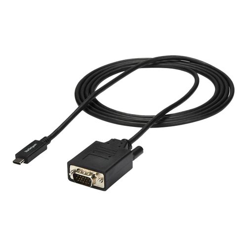 StarTech.com Cble USB C vers VGA de 2m - Adaptateur Vido Actif USB Type C vers VGA 1920x1200/1080p