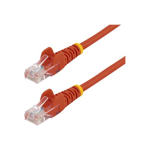 StarTech.com Cble rseau Cat5e UTP sans crochet - 5 m Rouge
