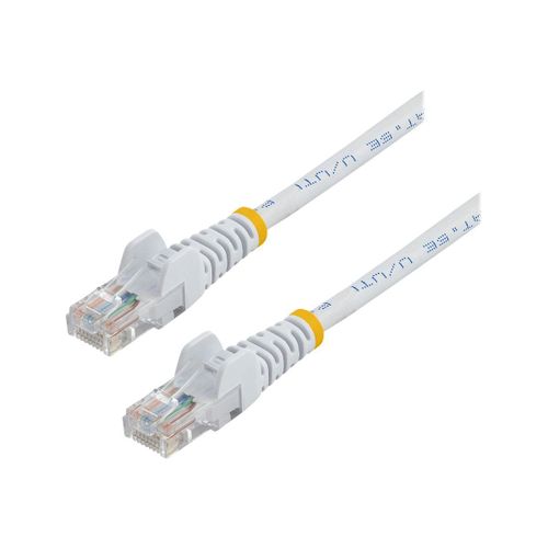 StarTech.com Cble rseau Cat5e UTP sans crochet - 50 cm Blanc