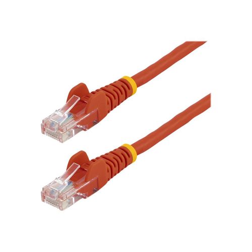 StarTech.com Cble rseau Cat5e UTP sans crochet - 50 cm Rouge