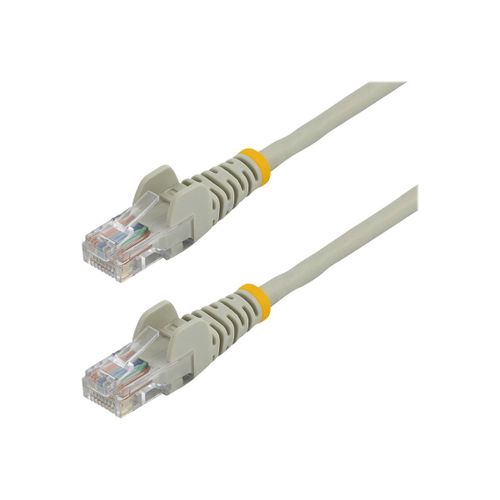 StarTech.com Cble rseau Cat5e UTP sans crochet - 50 cm Gris