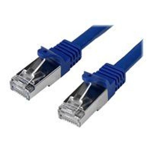 StarTech.com Cble rseau Cat6 blind SFTP sans crochet de 50 cm - Cordon Ethernet RJ45 anti-accroc