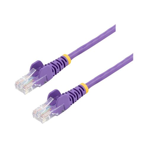 StarTech.com Cble rseau Cat5e UTP sans crochet - 10 m Violet