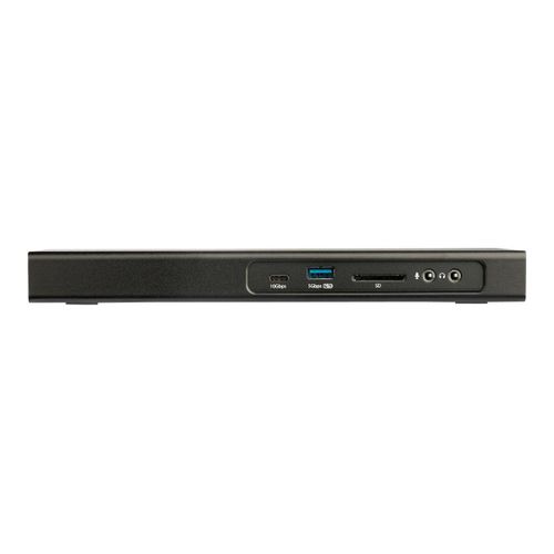 StarTech.com Dock Thunderbolt 3  double affichage 4K 60 Hz - Slot pour lecteur de carte M.2 PCIe et de carte SD