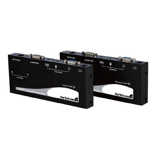 StarTech.com Extendeur prolongateur de console KVM de 15 0m sur Cat5 avec VGA et USB - Rallonge KVM