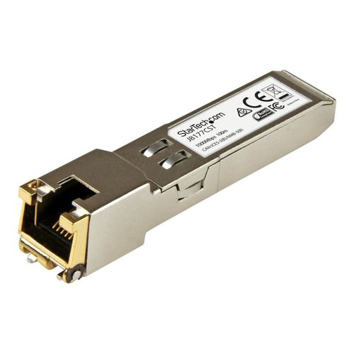 StarTech.com Module de transceiver SFP Gigabit RJ45 en cuivre - Compatible HP J8177C