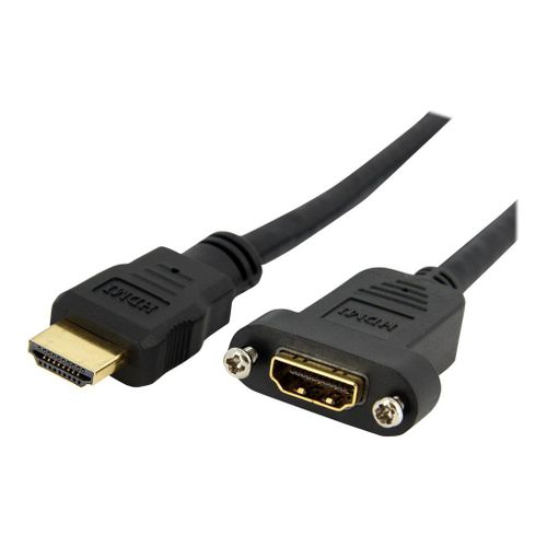 StarTech.com Cble HDMI standard  montage sur panneau de 91 cm - Cordon HDMI vers HDMI