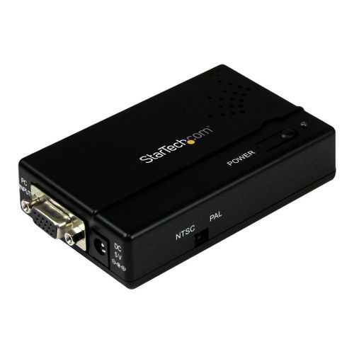 StarTech.com Convertisseur haute rsolution VGA vers Composite ou S-Video. - Convertisseur vido