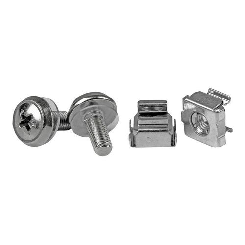 StarTech.com Paquet de 50 vis de montage et crous cage M5 pour armoire serveur - Kit de vis pour rack (pack de 50)