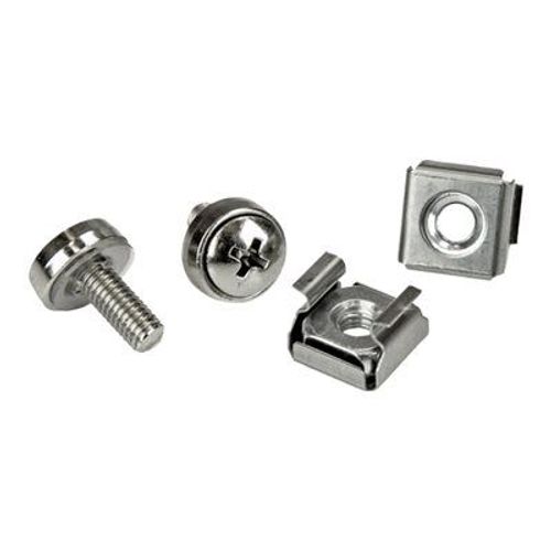 StarTech.com Vis M5 et crous cages M5 pour rack serveur - Vis M5 12 mm de montage pour armoire