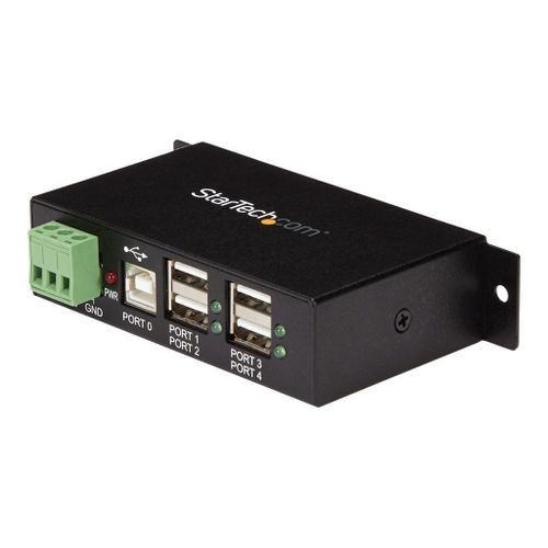 StarTech.com Hub USB 2.0 4 ports - Hub USB-A industriel en mtal