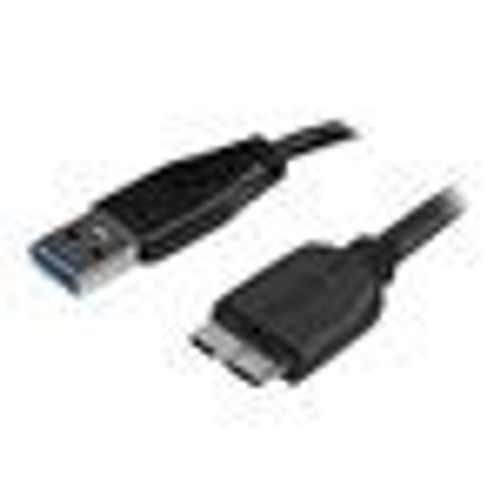 StarTech.com Cble Micro USB 3.0 slim de 3m - Cordon USB A vers Micro B