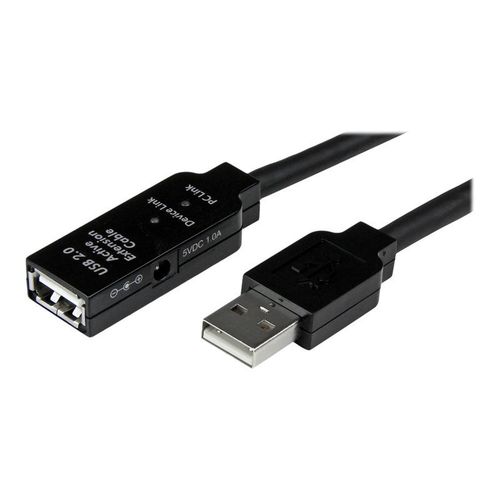 StarTech.com Cble Rpteur Active USB 2.0 25 m Mle vers Femelle - Rallonge / Extension USB 2.0 Actif