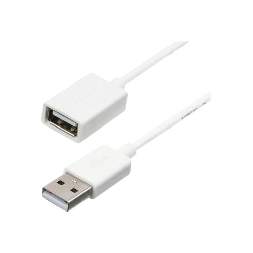 StarTech.com Cble d'extension USB 2.0 A vers A de 3 m - Rallonge USB 2.0 en blanc
