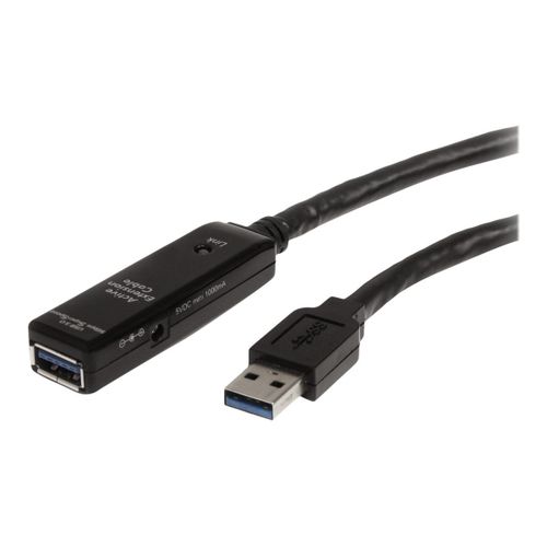StarTech.com Cble d'extension USB 3.0 actif 5 m - M/F