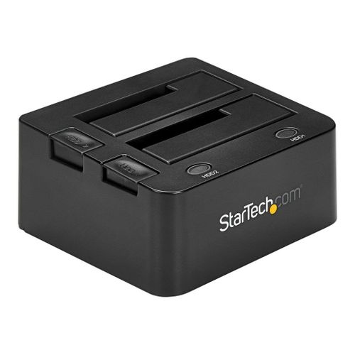 StarTech.com Dock pour Disques Durs SATA USB 3.0  2 Baies, SATA 2,5/3,5
