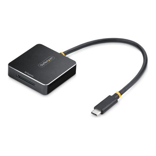 StarTech.com USB-C SD Express Card Reader, USB 10Gbps, Portable Memory Card Reader, USB Type-C to Secure Digital 7.1 Adapter, Works with Any Operating System - Lecteur de carte (SDHC, SDXC) -...