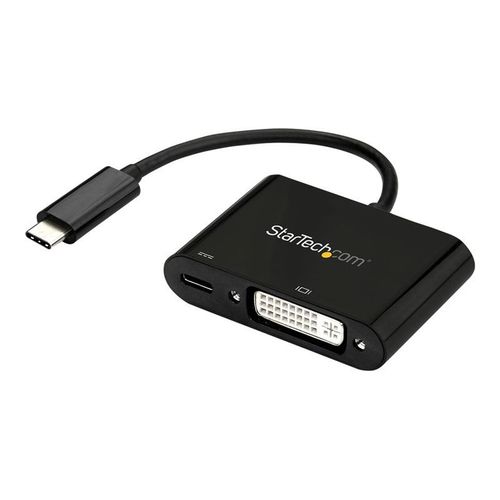 StarTech.com Adaptateur USB-C vers DVI avec USB Power Delivery - 1920x1200