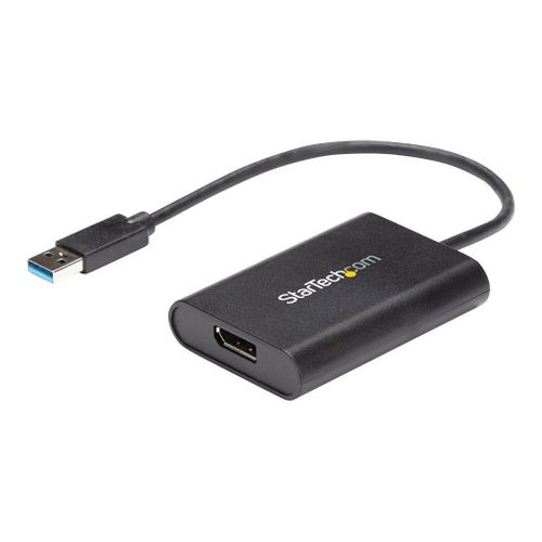 StarTech.com Adaptateur USB 3.0 vers DisplayPort 4K 30Hz - Carte graphique externe USB 3.0 vers DP 4K (USB32DPES2)