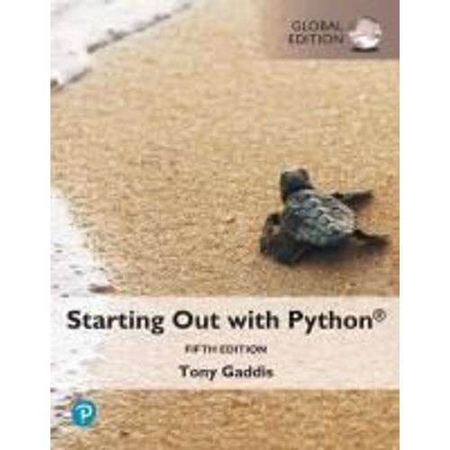 Starting Out With Python, Global Edition    Format Broch 
