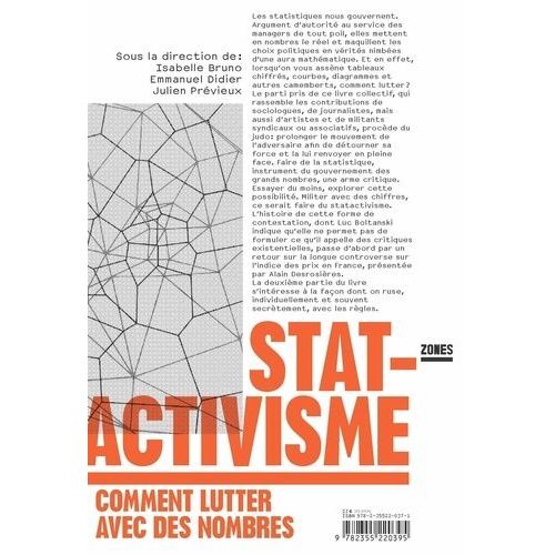 Statactivisme - Comment Lutter Avec Des Nombres    Format Broch 