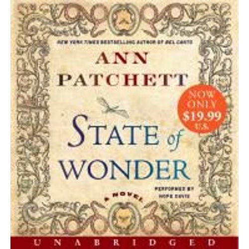 State Of Wonder Low Price Cd    Format Livre-CD 