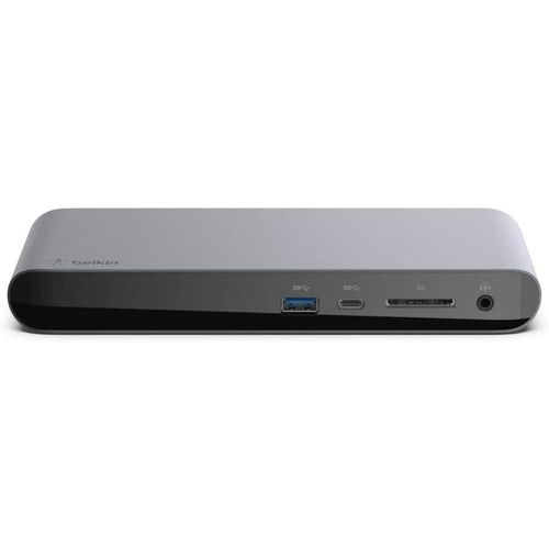 Station daccueil Thunderbolt3 DockPro avec cble Thunderbolt3 de 80cm (pour macOS et Windows, double affichage 4K  60Hz, transfert de donnes de 40Gbit/s, puissance de sortie de 85W)