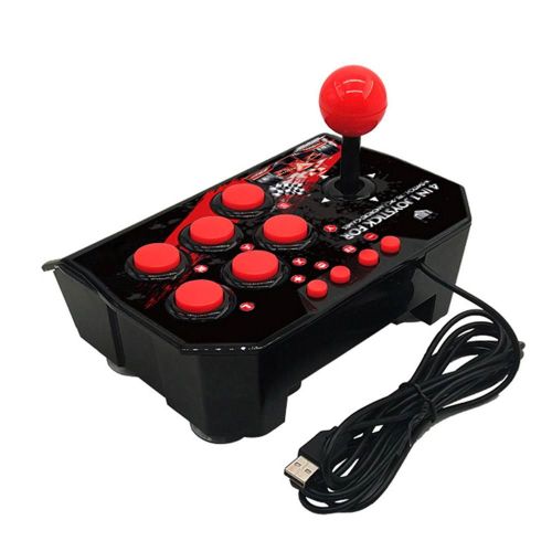 Station De Joystick De Jeu D'arcade Rtro 4 En 1, Contrleur  Bascule De Combat Filaire Usb C Pour Console De Jeux N-Switch/Forps3/Pc/Android